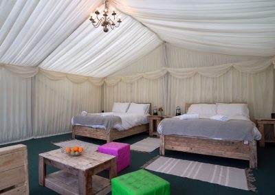 The Retreat offers luxury glamping for Glastonbury Festival